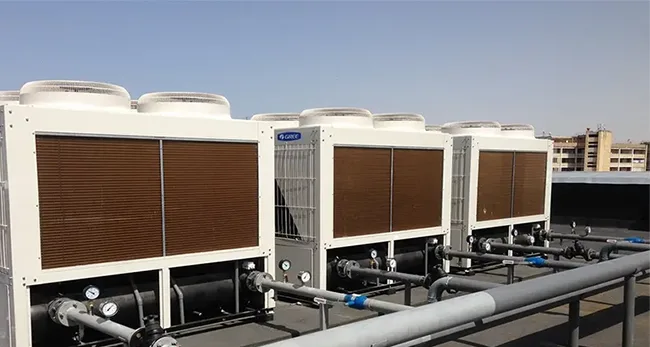 چیلر تراکمیآب خنک